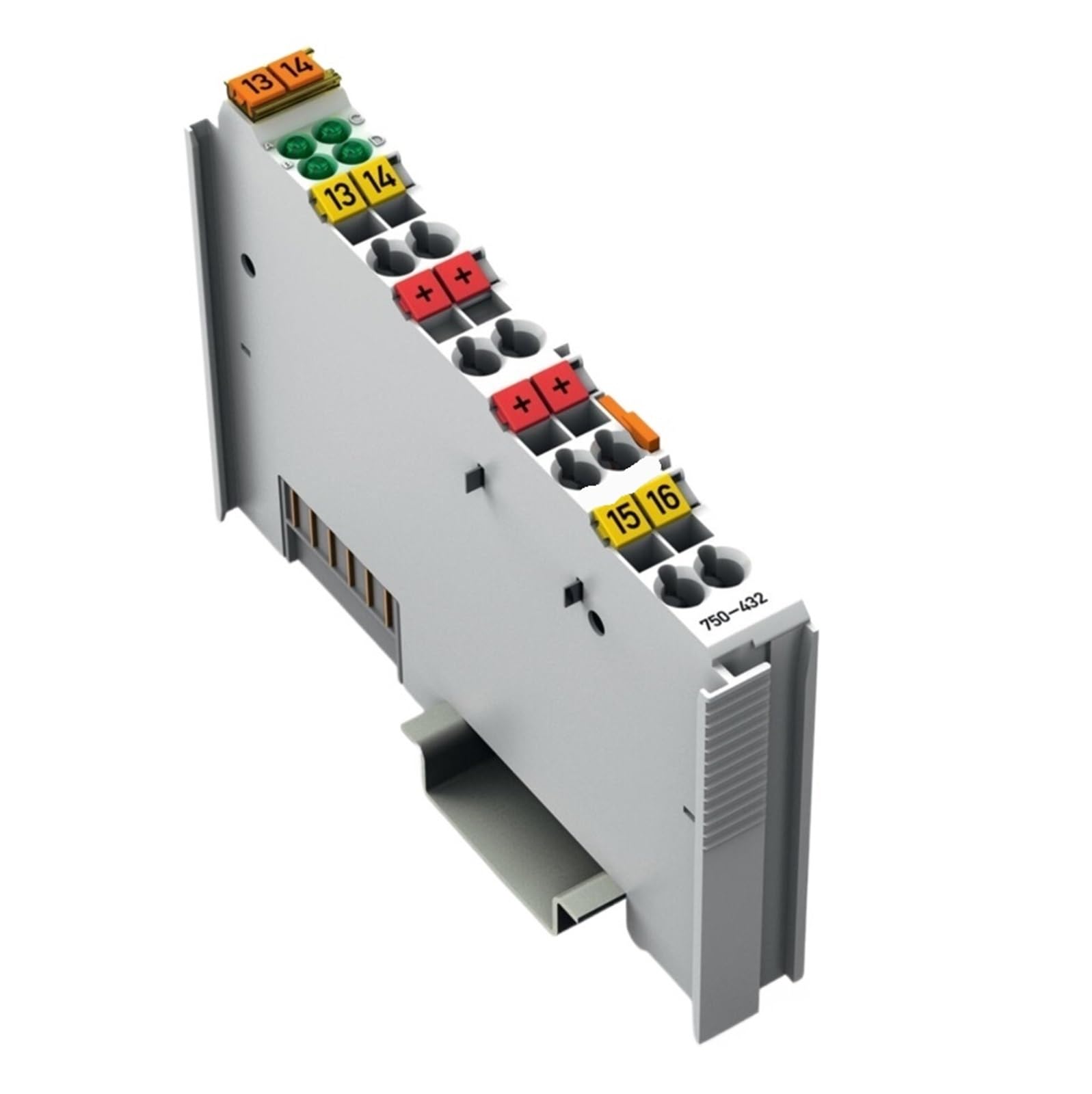 HEXEH Module d'entrée numérique 750-432, 4 canaux, 24 V CC, Connexion à 2 conducteurs, coupleur de Bus de Terrain, Module PLC