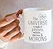 Retreez Funny Mug - Universe is made of Protons Neutrons Electrons Morons Physics Scientist 11 Oz Ceramic Coffee Mugs - Funny, Sarcasm, Sarcastic, Inspirational birthday gifts for friends, coworkers