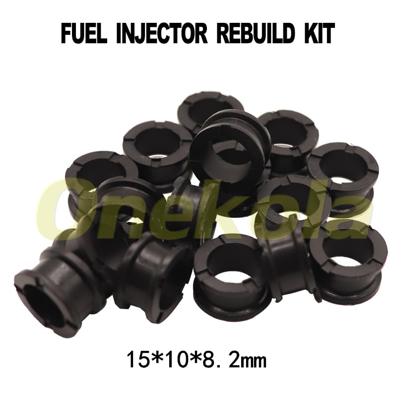 500pieces For Honda car Fuel injector rubber seals repair kit 15 * 10 * 8.2mm 16473-PD6-000 16450-P8A-A00 16450-P0A-000 - (Color: 500pieces)
