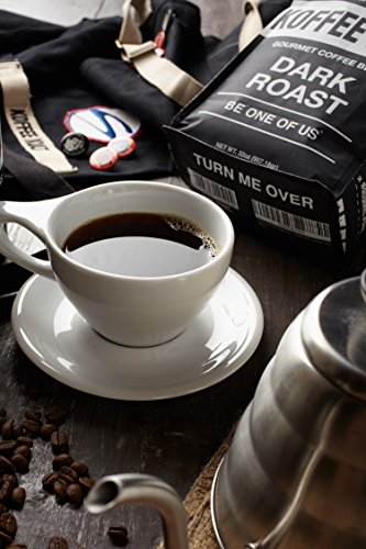 Koffee Kult Coffee Beans Dark Roasted - Highest Quality Delicious Organically Sourced Fair Trade - Whole Bean Coffee - Fresh Gourmet Aromatic Artisan Blend (32oz)