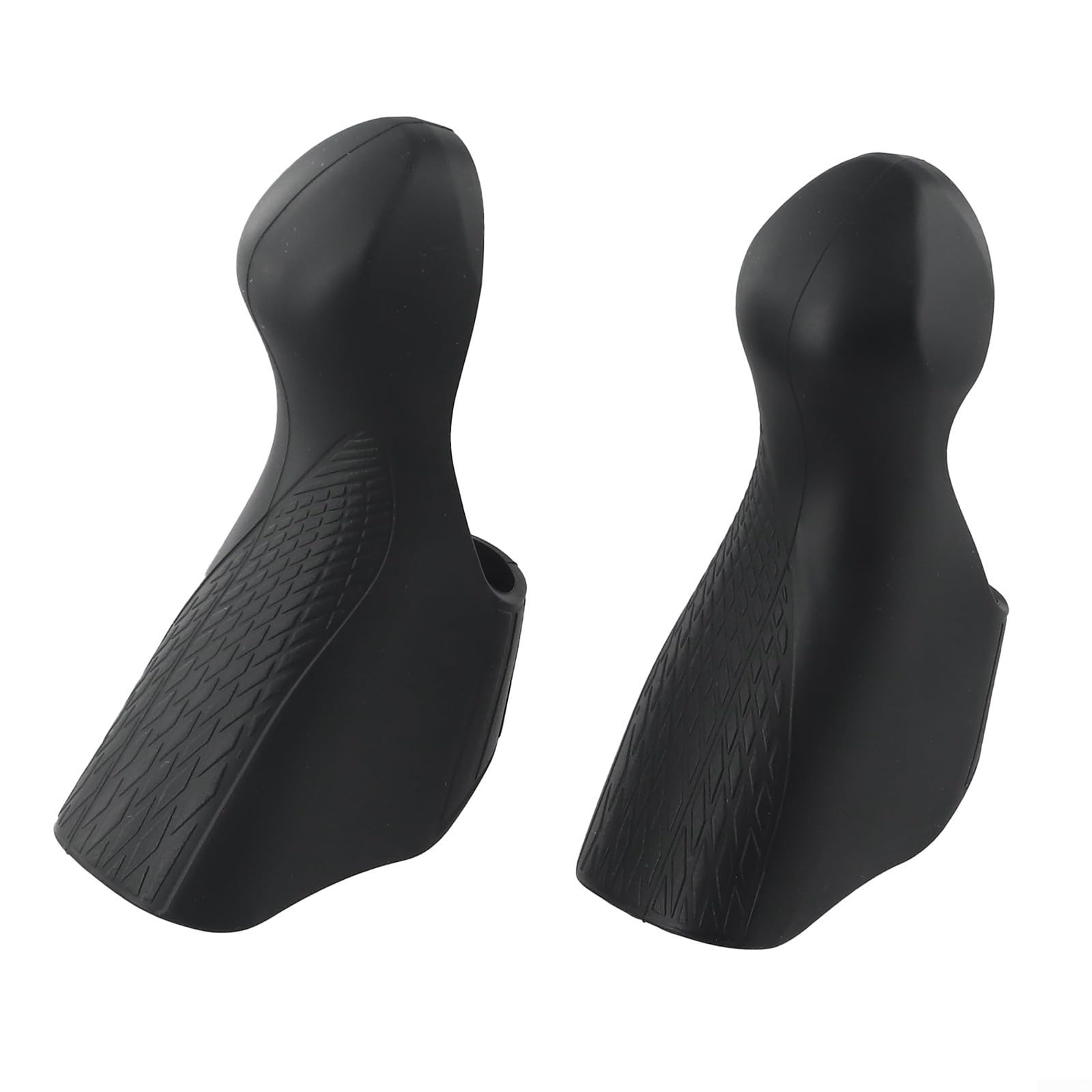 Campanas de palanca de freno de goma compatibles con cambiadores St-5700 105 para ciclismo de carretera que proporcionan un ajuste seguro y amortiguación de vibraciones (negro)
