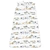 Hudson Baby Unisex Baby Cotton Sleeveless Wearable Sleeping Bag, Sack, Blanket, Safari Life, 12-18 Months