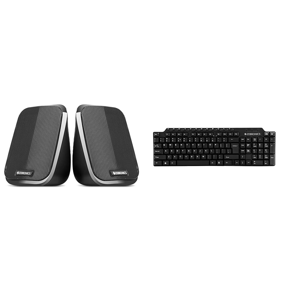 ZEBRONICS Zeb-Fame 5watts 2.0 Multi Media Speakers with AUX, USB and Volume Control (Black)-image-47