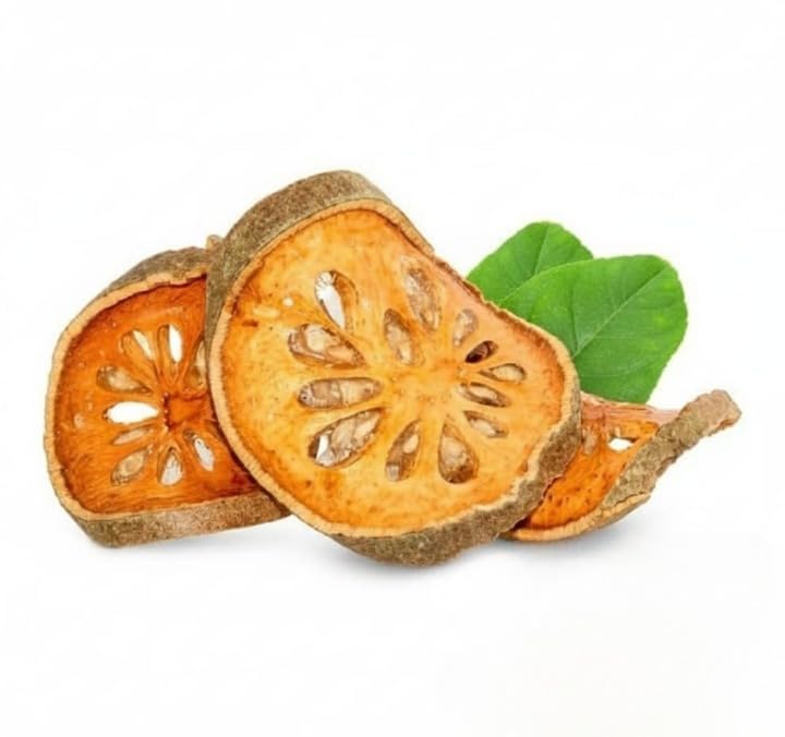 UV Belgiri Churan Bel Bael Giri,Aegle Marmelos,Dry Wood Apple,No artificial colors, fresh and pure (100 Gms)