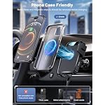 Wireless Car Charger Auto-Clamping Air Vent Car Mount 15W Fast Charging - Image 6