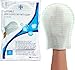 AIESI® Manoplas Jabonosas desechables de alta calidad impermeable con esponja suave (Paquete de 20 piezas) # Delicadamente perfumado # Sin enjuague