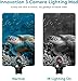 FourQ Underwater Fishing Camera,Fishing Camera Ice Fish find 5nch Hd LCD Display Underwater W/ 10000mah Li-Battery,100ft Cable and 4pcs Ir Lights for Boat Lake Kayak Ice Fishing