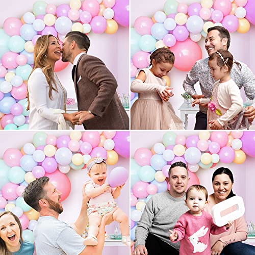 Image of Party Propz Pastel Balloons for Birthday Decoration - 50Pcs Balloons for Decoration(Metal)