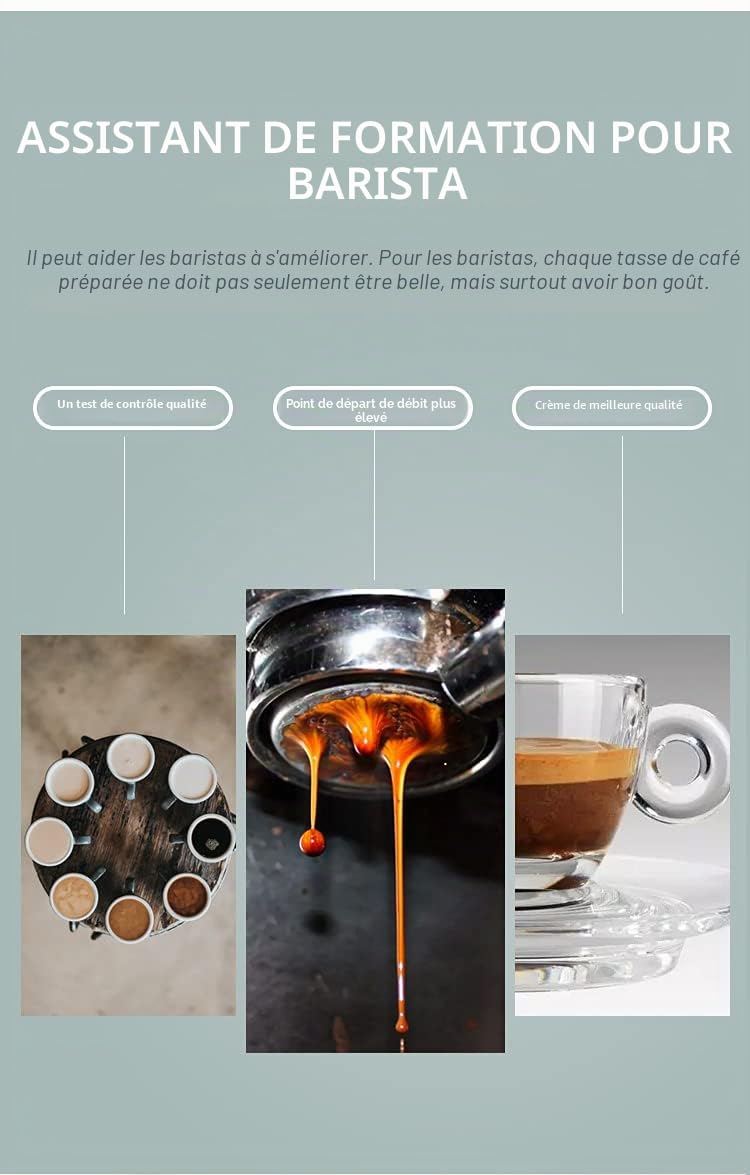 NEOUZA Espresso Bottomless Porte-filtre 51mm Compatible avec DeLonghi Dedica EC680/EC685/EC785/EC820/EC850/EC860 Machine à Café Smeg, Acier Inoxydable, Palissandre Premium
