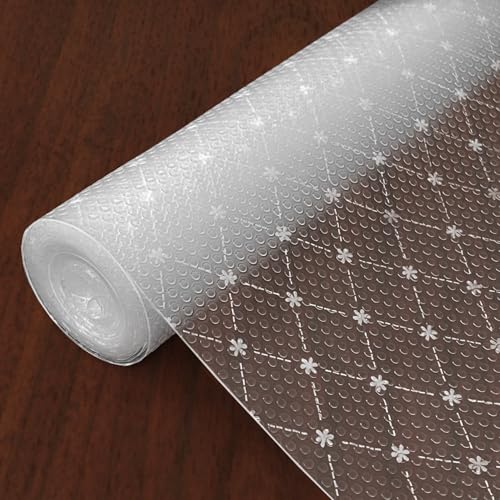 Yellow Weaves PVC Kitchen Mat Fridge Mats 45 cm X 3 Meters Anti S...