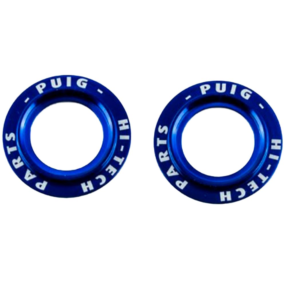 Puig Anodized Aluminum Rings Set 20025A Blue for PHB19 Axle Slider