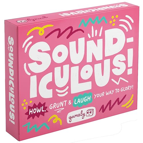 Soundiculous | The pocketsize partygame of hilarious sounds | The family-friendly card game that gets kids adults and the whole family laughing