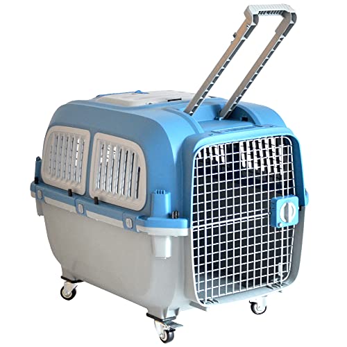 プチリュバン プレミアム ペットキャリーバッグ 天井トビラ付き ハンドル付き PM80 XL 外寸:横59.5×高さ58×奥行81cm 大型犬用