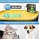 Kittyspout Trinkbrunnen für Hunde Kabellos, 8L/ 270 oz Grosse Hundebrunnen/Katzenbrunnen mit Bewegungsmelder, Hunde Trinkbrunnen mit Akku 5000mAh, Leiser Pumpe und Aktivkohlefilte