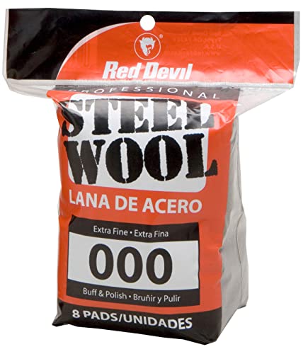 Image of Red Devil 0321 Steel Wool, 000 Extra Fine, (Pack of 48)