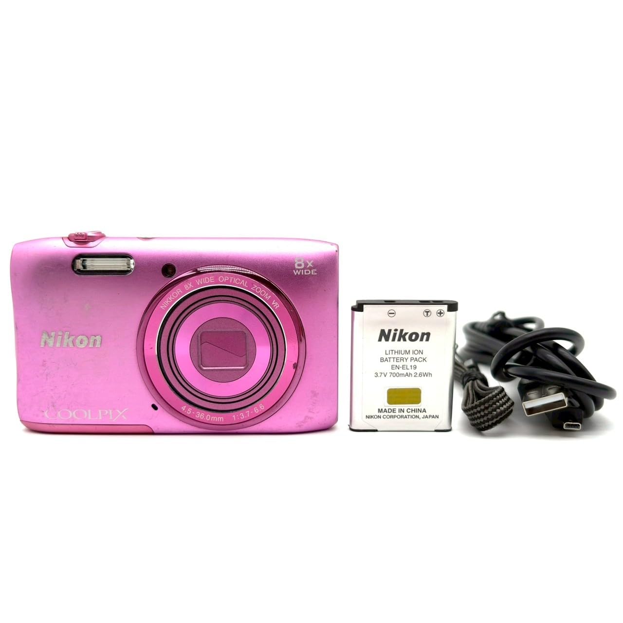 Amazon | Nikon デジタルカメラ COOLPIX S3600 8倍ズーム 2005万