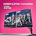 HyperX Armada 25 – Gaming Monitor – 24.5-inch Diagonal, FHD (1920x1080), 240Hz Refresh Rate, IPS Panel, 1ms Response Time, NVIDIA® G-SYNC® Compatible, Desk Mount Included - HDMI and Display Port