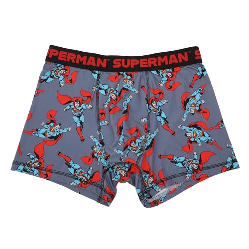 Bioworld Superman Logo & Character Art Men's 3-Pack Boxer Briefs2