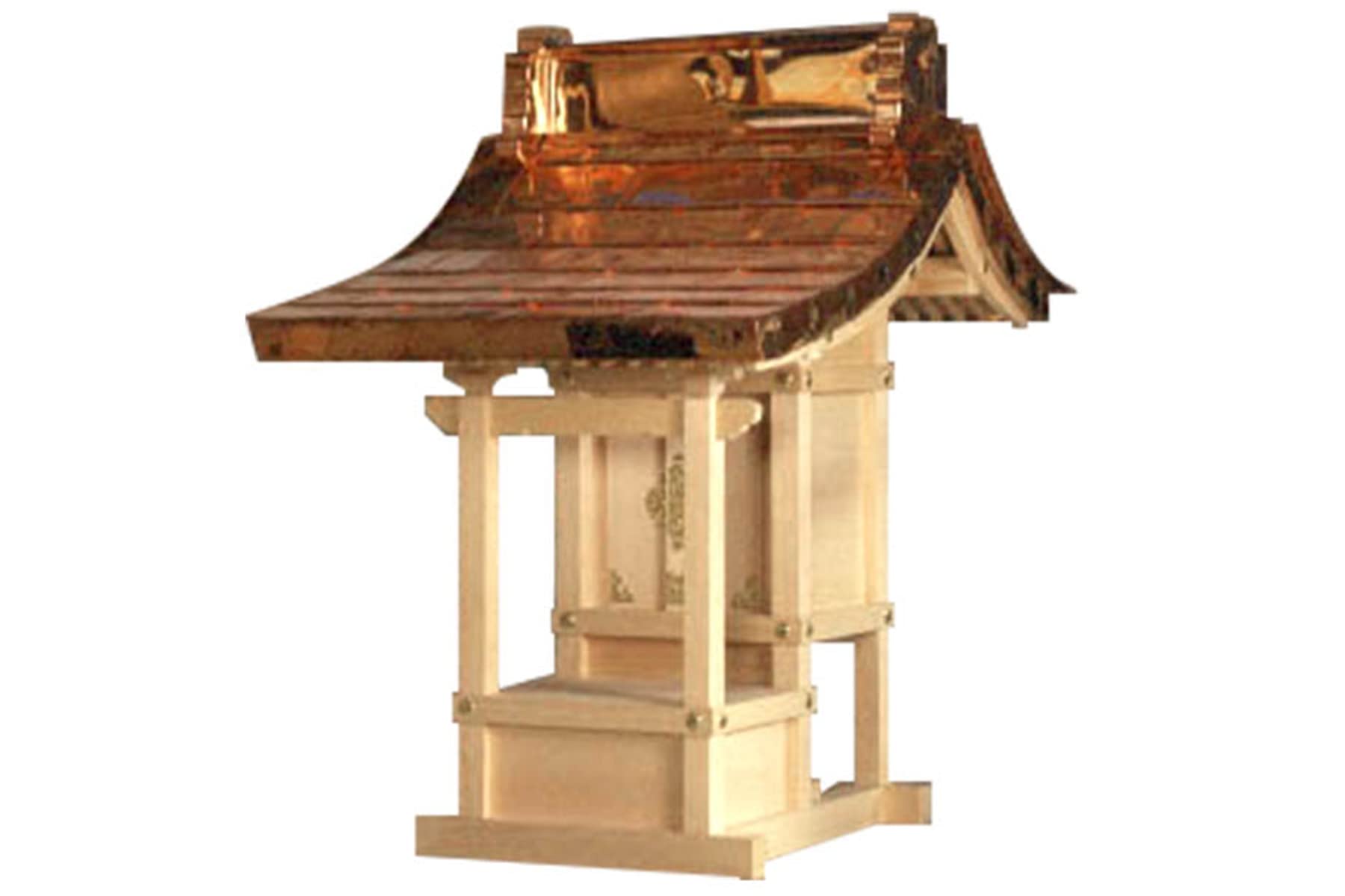 祠宮(並） Amazon｜やまこう 神棚 外宮 □ 尺2寸 □ 祠宮造り □ 木曽の