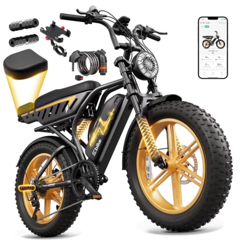 TST Electric Bike for Adults, 48V 15/30 Ah Battery, 65/100 Miles Range image 1