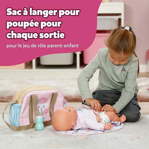BABY born Sac à Langer Fleuris avec Accessoires 36 et 43 cm – vue 2