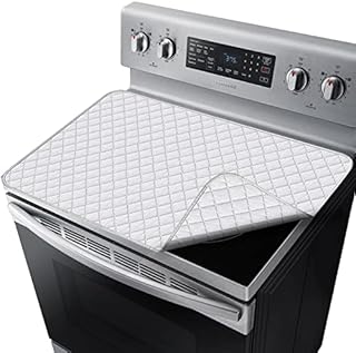 Cowbright Quilted Stove Top Cover Stove Protector For Glass Ceramic Stoves,Glass Cooktop Cover,Glass Cooktop Protector Ceramic Stove Burner Covers for Flat Stove Top