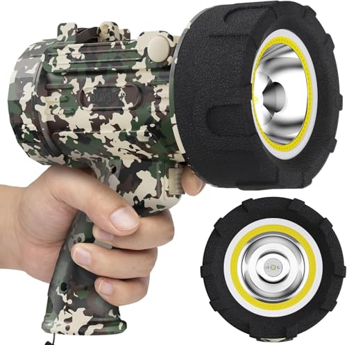 Lampe torche rechargeable étanche COB haute luminosité pour la chasse et randonnée