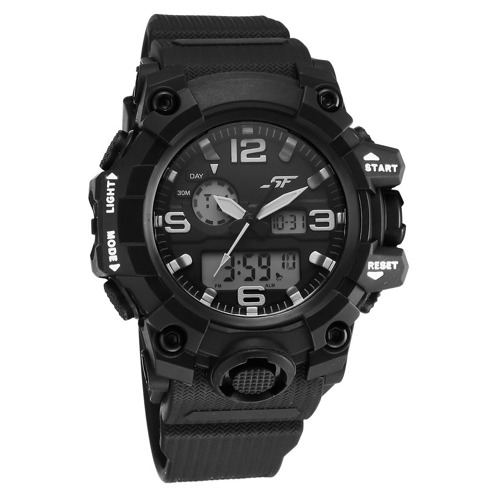 SF Sparq Ana Digi Black Dial Polyurethane Strap Watch for Men-77129PP01W-image-49