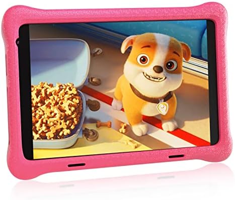 Cheerjoy Kids Tablet 8 inch Tablet for Kids 4000mAh 2GB+32GB HD 1280 * 800 Learning Kids Tablets with WiFi, Bluetooth, Dual Camera, Parental Control (Pink)
