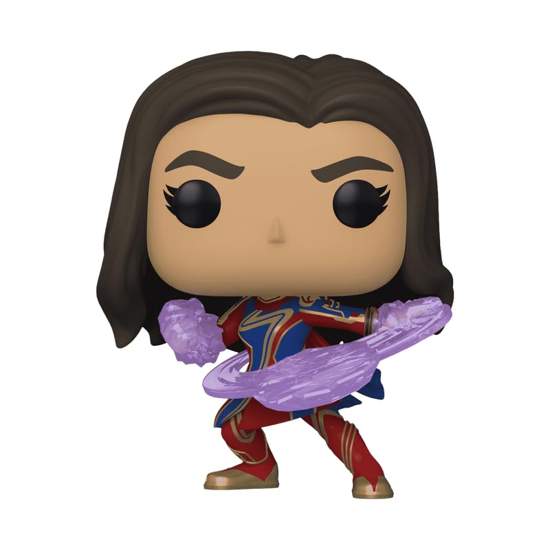 Amazon.com: Funko Pop! Marvel: Ms. Marvel in Fighting Stance *Glow