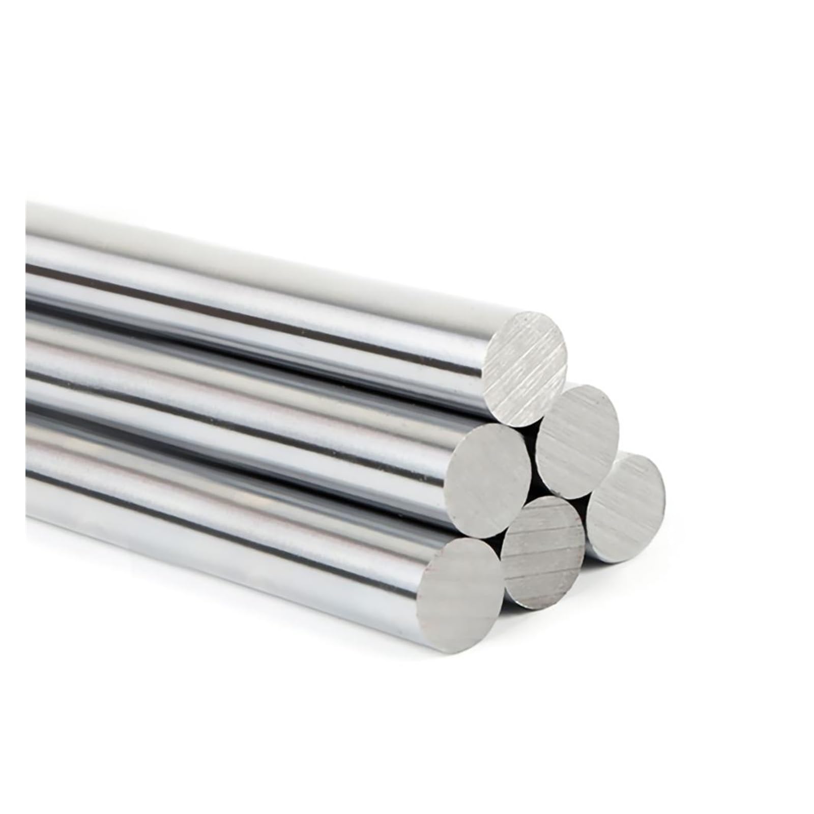 1Pc chromowany 45# stalowy pręt okrągły wałek o średnicy 16mm-30mm długość 100mm-400mm pręty liniowe(22mm,250mm)