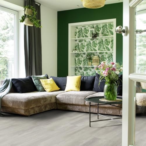 GERFLOR Lame adhésive de sol PVC effet bois imperial pearl Senso Auto-adhesif