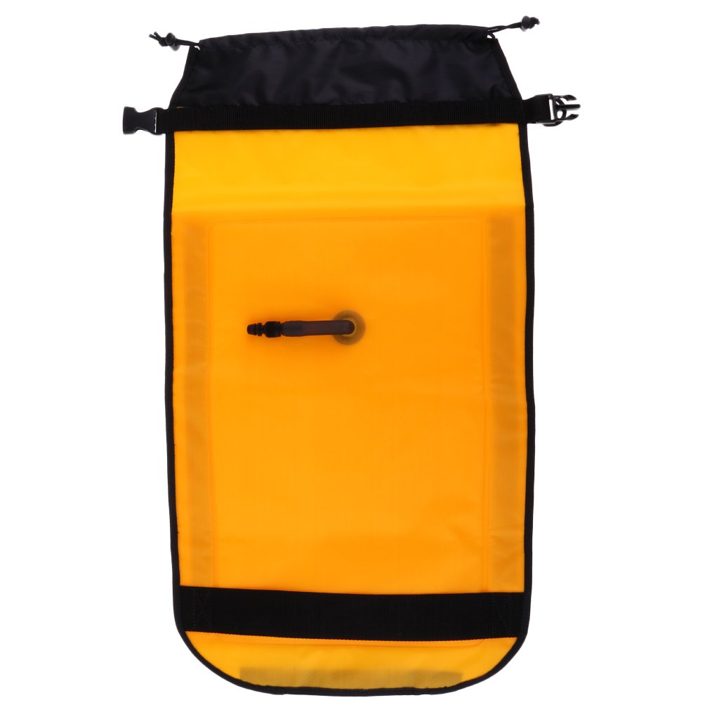 D DOLITY Flotteur Gonflable de Pagaie de Kayak Double Chambre à Air Boucles à Libération Rapide Kayak Paddle Float