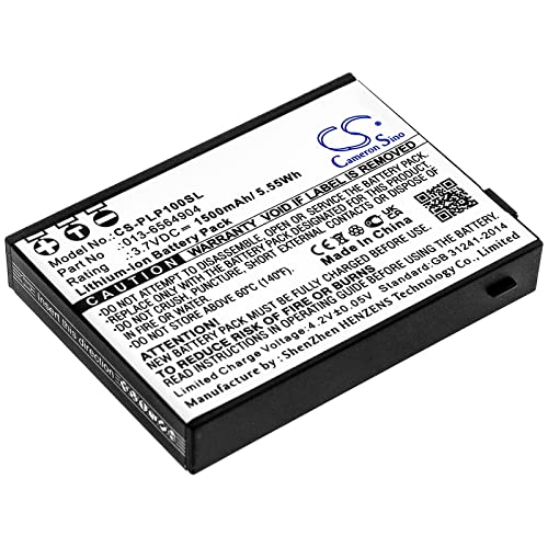 BCXY Battery Replacement for Plextalk PTP1 Pocket Daisy Player PTP1 013-6564904