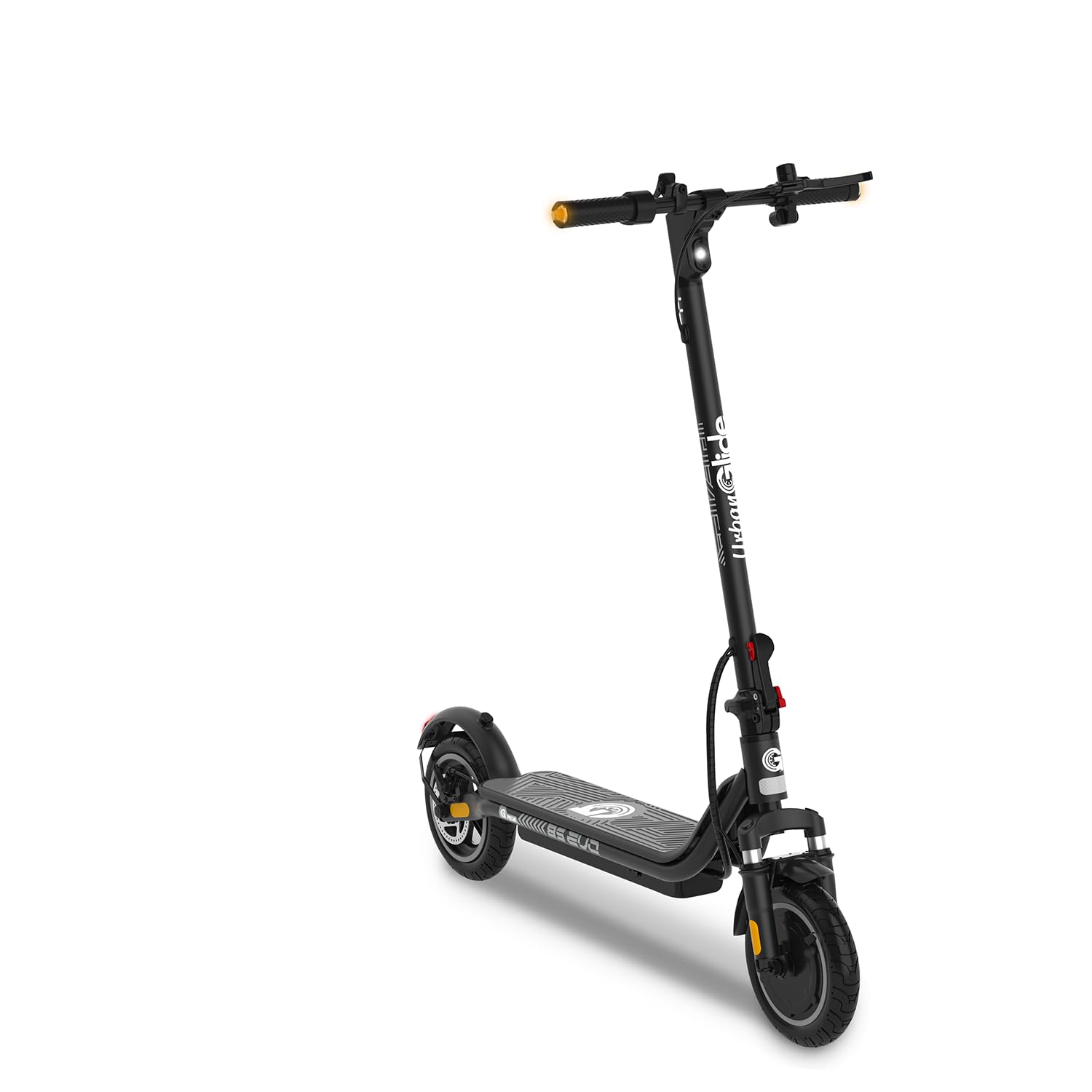 Trottinette Électrique Adulte URBANGLIDE 85 Evo, Autonomie 20 Km, Vitesse Max 25 Km/​h, Pliable, Suspension Avant Double, Frein à Disque Arrière, Pneus 8,​5"