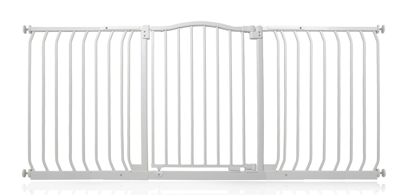 Safetots Curved Top Safety Gate, 71cm - 80cm, Matt White, Pressure Fit Stair Gate, Baby Gate for Doors Hallways and Spaces, Safety Barrier, Easy Installation — view 40