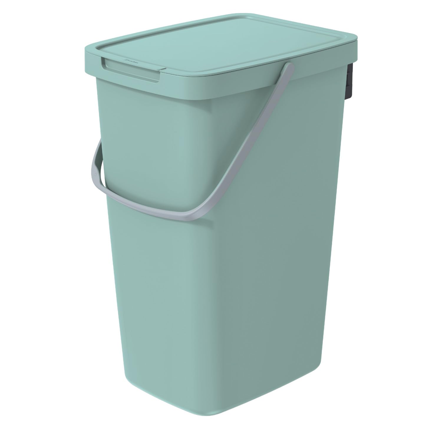 Keden Systema Q Poubelle de tri sélectif 20L avec couvercle Vert clair
