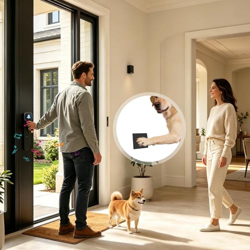Timbre canino para adiestramiento de baño resistente a la intemperie 3