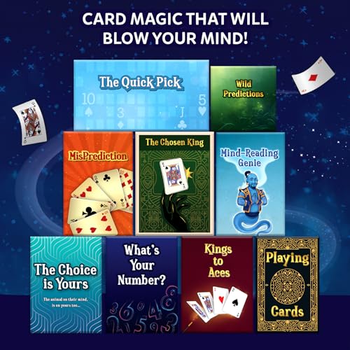 Image of Skillmatics Magic Kit for Kids - Perform 50+ Card Tricks