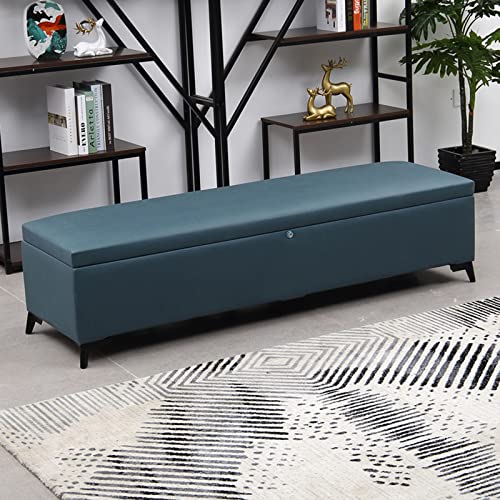 TMKDNNKG Industrial Storage Bench, Flip Top Long Shoe Bench,