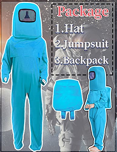 Disfraz Astronauta Niño 3-10 Años Azul y Rojo miniatura 2