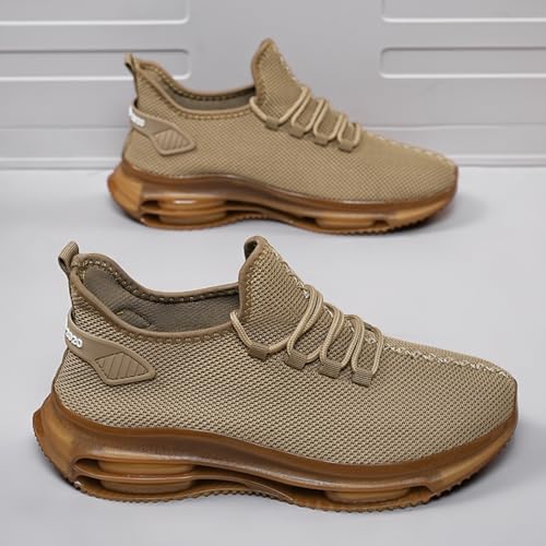 Men's Lightweight Double - air Cushion Walking, High - Elasticity Running Shoes, Workout Shoes, Breathable Mesh Fashion Casual Sneakers2