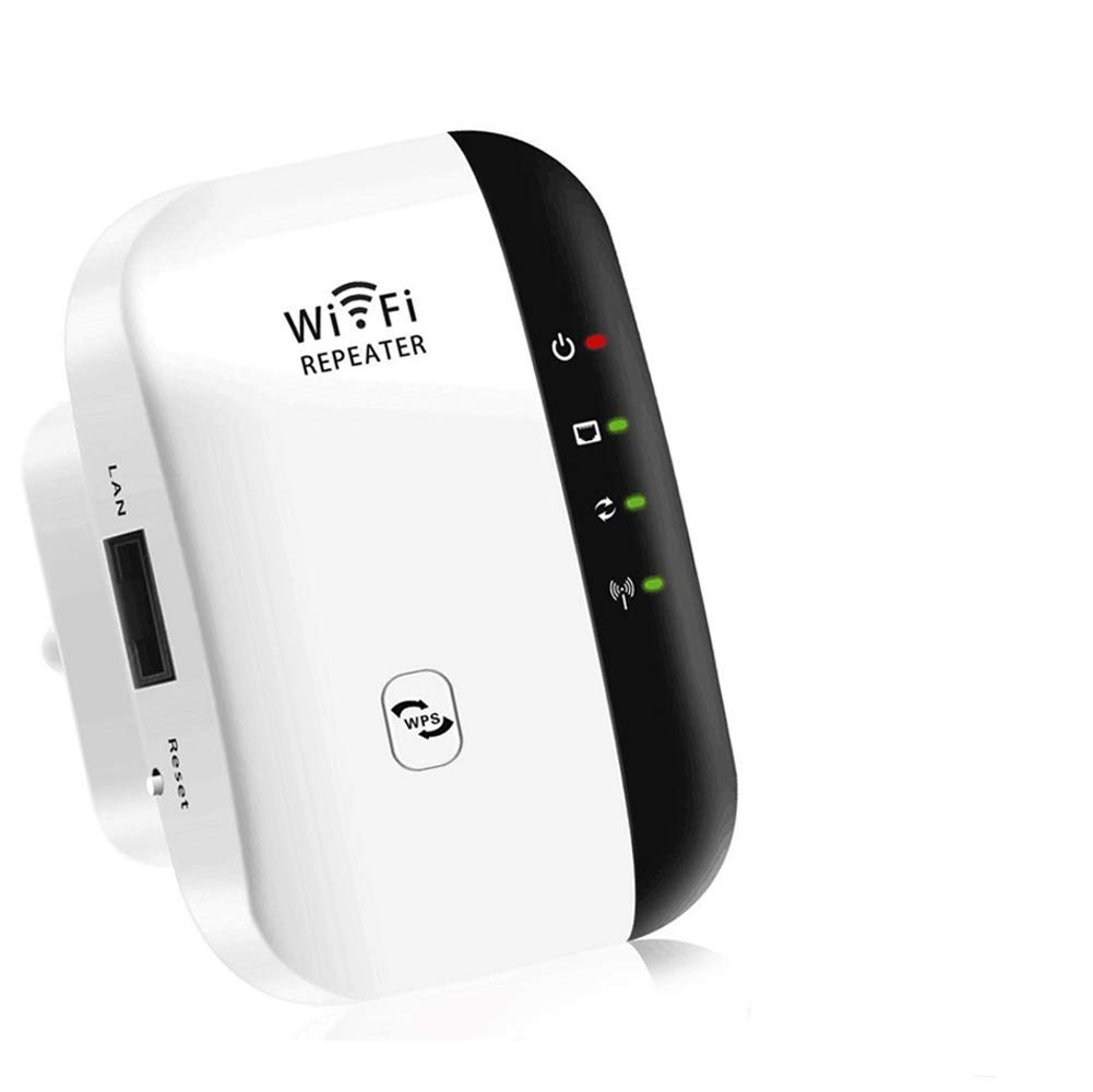 WiFi Extender, 2.4G Wireless Internet Amplifier, 300Mbps High Speed WiFi Signal Booster for Home Office Superboost Wi-Fi Blast Range Wireless Mini AP Access Point-Easy Setup and Covering