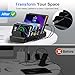 510W Fast Charging Station for Multiple Devices, 10 Port USB C Charger Station with Flame-Retardant Material & 8 Cables for iPhone, Android, iPad, Tablets, Family Office Desk Charging Dock Organizer