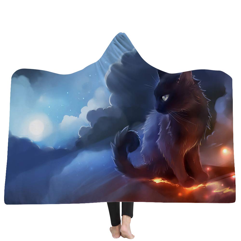 Couverture de TV chat en peluche DOTBUY pour soirées cinéma au chaud