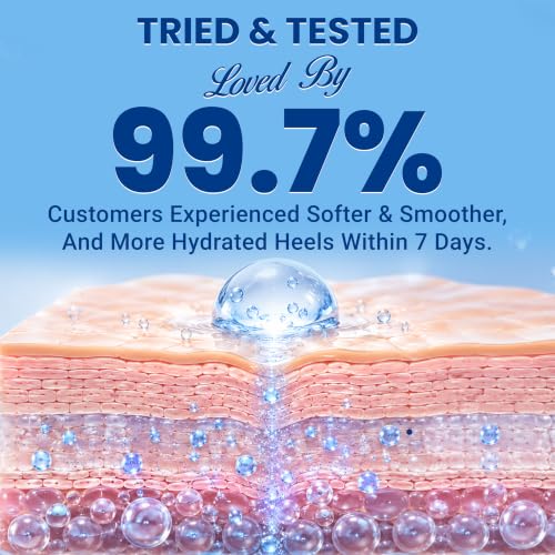 Image of Dr. Algar 30% Urea Foot Roll On for Dry & Cracked Heels | Intensive Moisturizing Foot Care | Softens Rough Skin & Calluses | Fast Absorbing Heel Repair Formula | 50 ML | Pack of 3