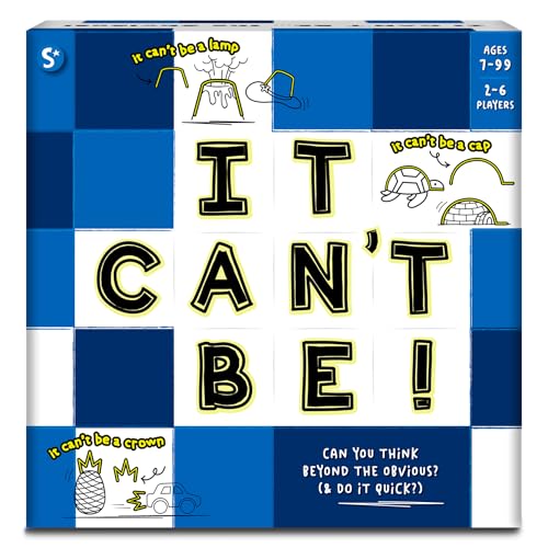 Image of Skillmatics Card & Board Game - It Can't Be, Fast-paced Fun, Hilarious Drawing Game, Perfect for Families, Parties, and Game Nights, Race to Doodle, Gifts for Kids, Teens, Adults Ages 7, 8, 9, 10 & Up