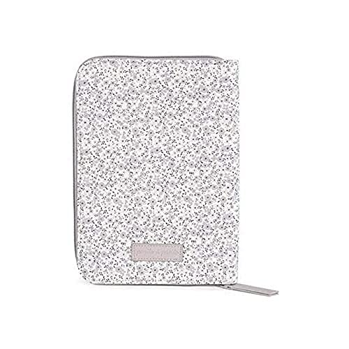 Pasito a Pasito Libro Nacimiento Flower Mellow (fm) - Porta Documentos, Gris