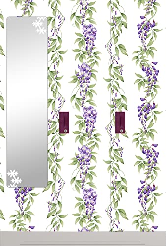 Image of CABANA HOMES Wall Stickers Botanical Leaf Wallpaper for Living Room Decor (45 x 125 cm, 2 Rolls) (12 sq. ft) DIY Self Adhesive Decals Bedroom, Haal
