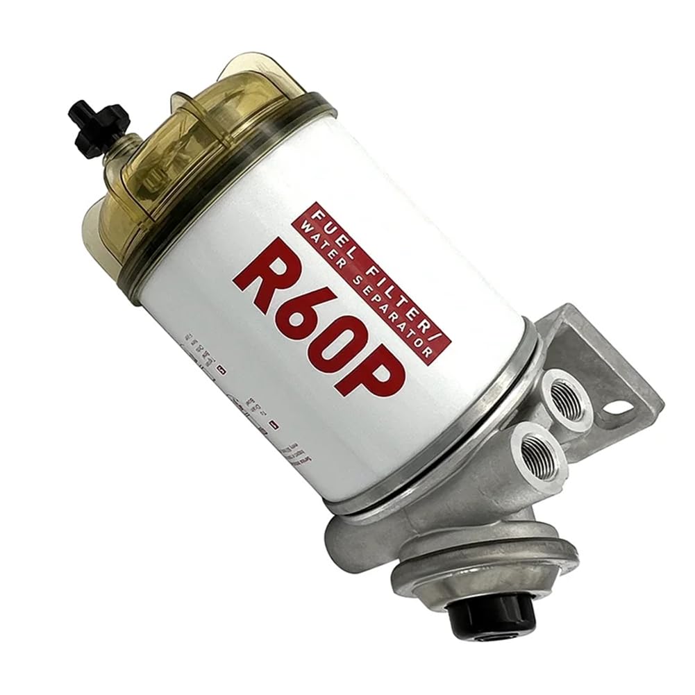 Filtro de combustible R60P Marina Separador de agua de combustible para motor fueraborda marino Accesorios para barcos reemplazados
